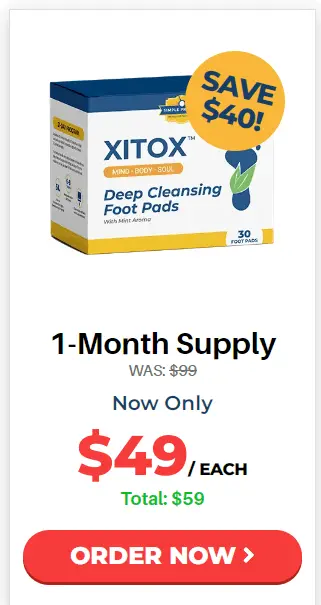 Xitox Foot Pads 1 Box